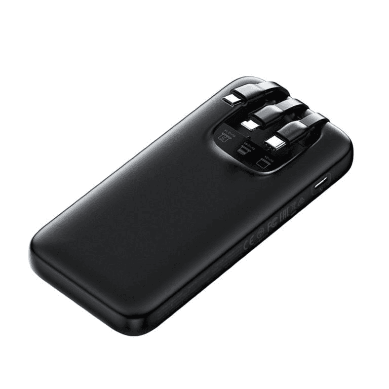 ROMOSS PHC10 3-Cable Power Bank – 10000mAh