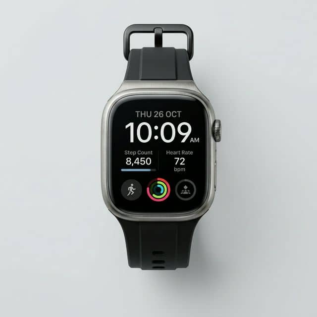 SR11 Apple Logo AMOLED Smartwatch