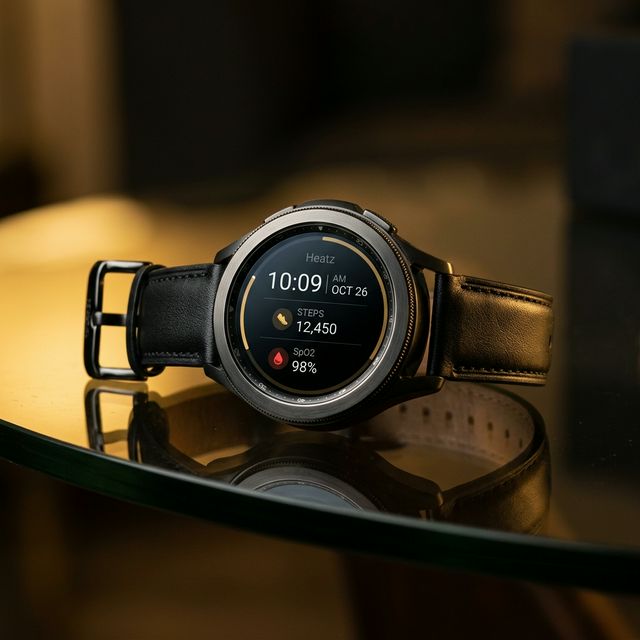 HEATZ HW21 AMOLED Smartwatch – Rotating Bezel & Health Tracking